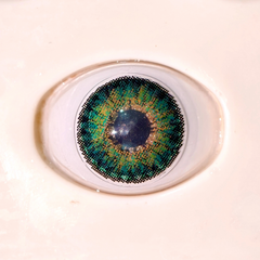 Turquoise Colored Contact Lenses – Glamji PureLine (1-Year)