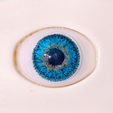 C. Blue Colored Contact Lenses – Glamji PureLine (1-Year)