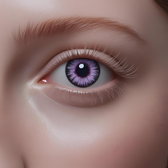 Amethyst Colored Contact Lenses – Glamji LuxeShine (1-Year)