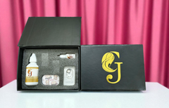 Honey Colored Contact Lenses – Glamji LuxeShine (1-Year)