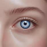 True Sapphire Colored Contact Lenses – Glamji LuxeShine (1-Year)