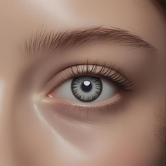 Gray Colored Contact Lenses – Glamji LuxeShine (1-Year)