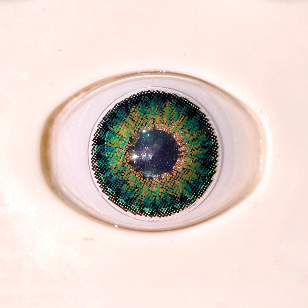 Turquoise Colored Contact Lenses – Glamji PureLine (1-Year)