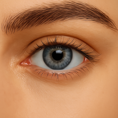 C. Platinum Colored Contact Lenses – Glamji PureLine (1-Year)