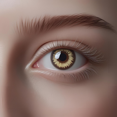 Circle Hazel Colored Contact Lenses – Glamji PureLine (1-Year)