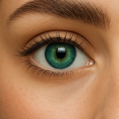 Cool Green Colored Contact Lenses – Glamji Signature Series
