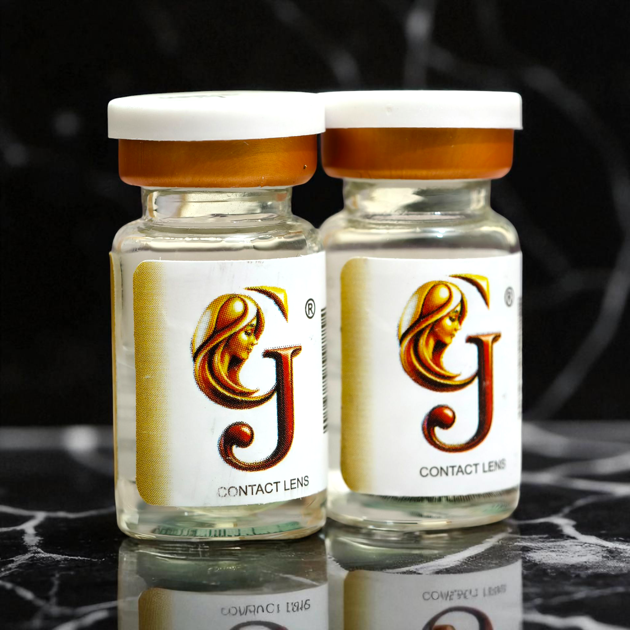 C. Platinum Colored Contact Lenses – Glamji PureLine (1-Year)
