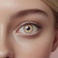 Lumiere Brown Colored Contact Lenses – Glamji PureLine (1-Year)
